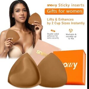 Snowy Sticky Bra Inserts for Women